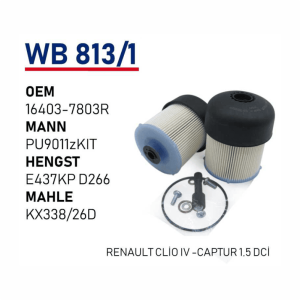 WB 813/1 OEM 16403-7803R YAKIT FİLTRESİ MAZOT