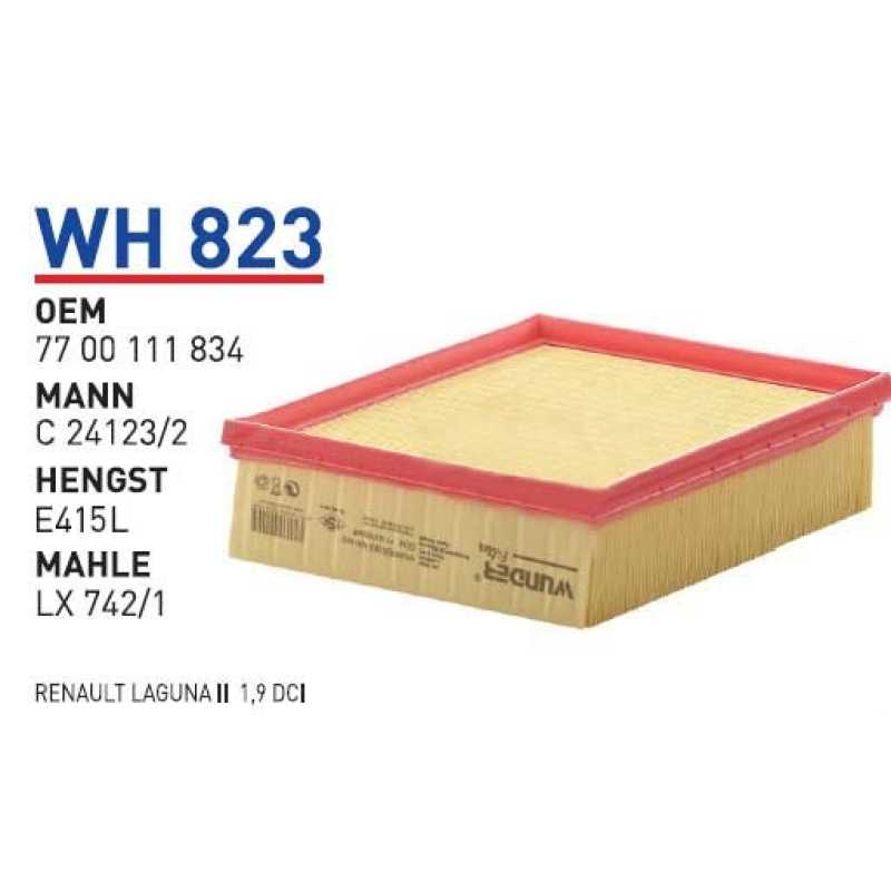 Wh823 Oem 7700111834 Renault laguna II 1,9 Dci Otomobil hava filtre air filter