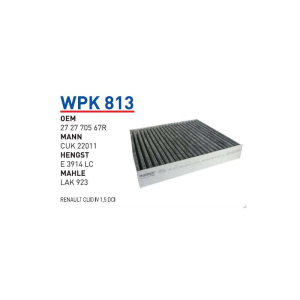 Wpk813 Oem 272770567R Renault Clio IV 1,5 Dcı Otomobil polen filtre pollen filter