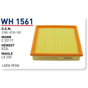 Wh1561 Οem 21080110901 Lada vega Otomobil hava filtre air filter