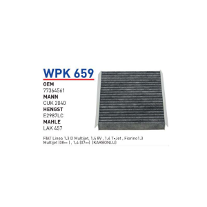 Wpk659 Oem 77364561 Fiat linea fiorino multijet Otomobil polen filtre pollen filter