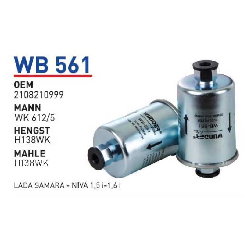 Wb561 Oem 2108210999 Lada samara nıva Otomobil yakıt filtre benzin fuel filter gasoline