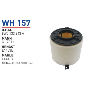 Wh157 Oem 8W0133843 A Volkswagen audi A4-A5-Q5 Otomobil hava filtre air filter