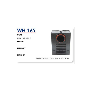 Wh167 Oem 95B129620 A Volkswagen porsche macan Otomobil hava filtre air filter