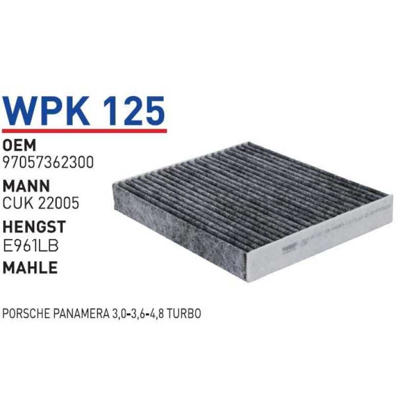 Wpk125 Oem 97057362300 Volkswagen porsche panamera turbo Otomobil polen filtre pollen filter