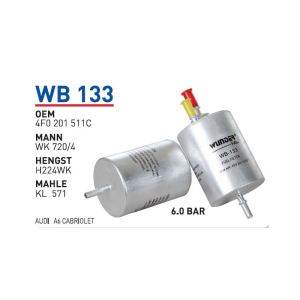 Wb133 Oem 4F0201511C Audi A6 cabriolet Otomobil yakıt filtre benzin fuel filter gasoline