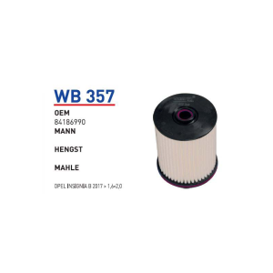 Wb357 Oem 84186990 Opel insignia В Otomobil yakıt filtre dizel fuel filter diesel