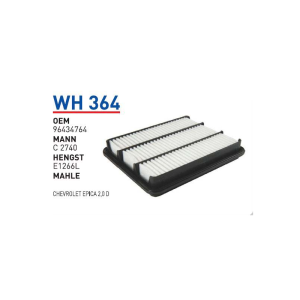 Wh364 Oem 96434764 Chevrolet epica Otomobil hava filtre air filter