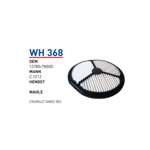 Wh368 Oem 13780-78B00 Chevrolet tico daweo Otomobil hava filtre air filter