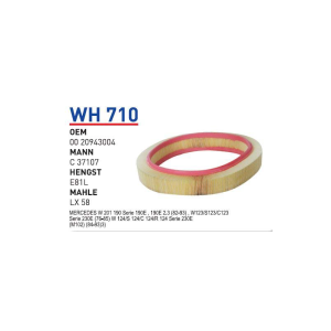 Wh710 Oem 0020943004 Mercedes 201 190 E 2.3 Otomobil hava filtre air filter