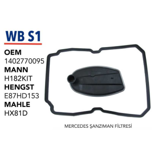 Wbs1 Oem 1402770095 Mercedes şanzıman fi̇ltre