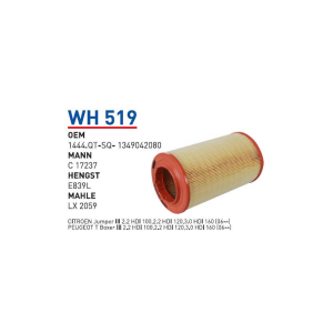 Wh519 oem 1444.QT-SQ-1349042080 peugeot boxer III (06) otomobil hava filtre air filter