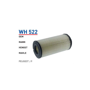 Wh522 peugeot J9 otomobil hava filtre air filter