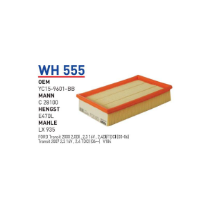 Wh555 oem YC15-9601-BB ford transit v 184 otomobil hava filtre air filter