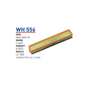 Wh556 oem 4x43-9601-B jaguar X-type 2,0 D 2,2 D 08 otomobil hava filtre air filter