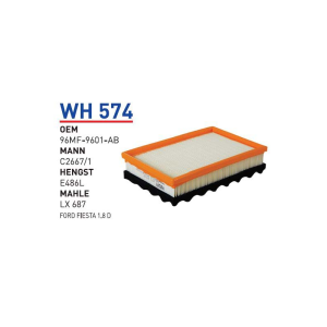 Wh574 oem 96MF-9601-AB ford fiesta 1.8 diesel-puma 95 otomobil hava filtre air filter