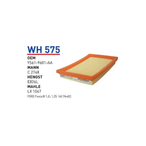 Wh575 oem YS61-9601-AA ford fiesta IV otomobil hava filtre air filter