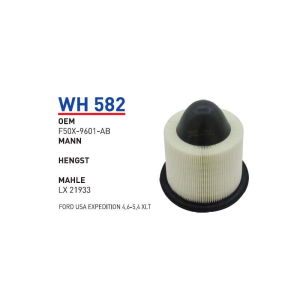 Wh582 oem F50X-9601-AB ford USA expedition 4,6-5,4 xlt otomobil hava filtre air filter
