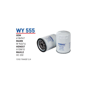 Wy555 oem 6184947 ford transit EM otomobil yağ filtre oil filter